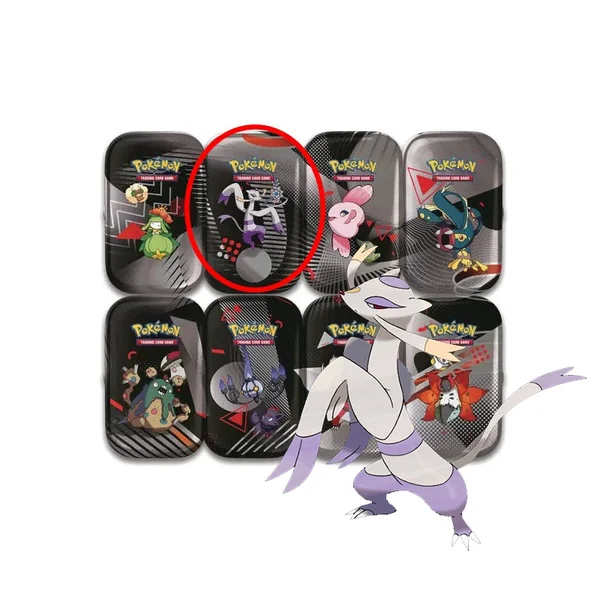 Pokémon: Mini tin Unys EV10.5 Foudre Noire & Flamme Blanche - Shaofouine & Clicticlic