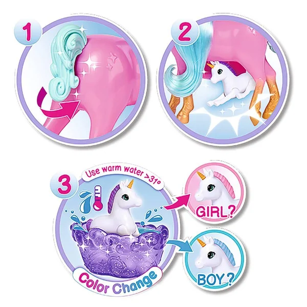 POUPEE STEFFI LOVE FEE 29 CM + LICORNE ENCEINTE