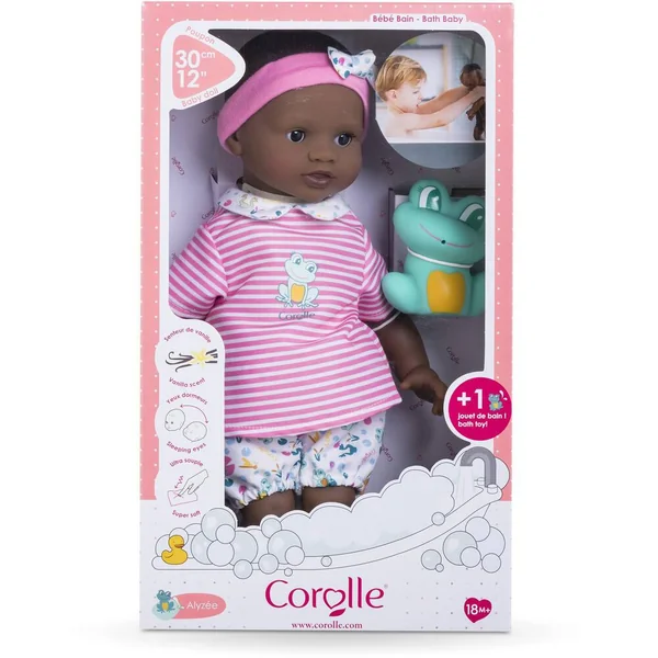 POUPON - BEBE BAIN ALYZEE - MON PREMIER POUPON COROLLE 30 CM