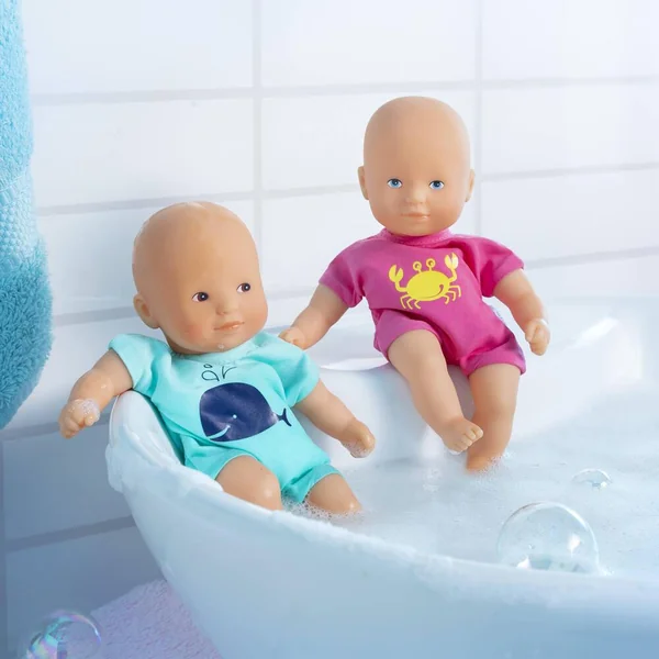 POUPON - MINI BAIN BLEU - 20CM - COROLLE MON PREMIER POUPON