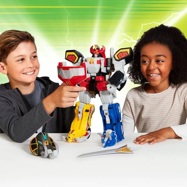 POWER RANGERS - ZORDS ARTICULE TRANSFORMATION COMPLEXE - TYRANNOSAURUS REX DINOZORD