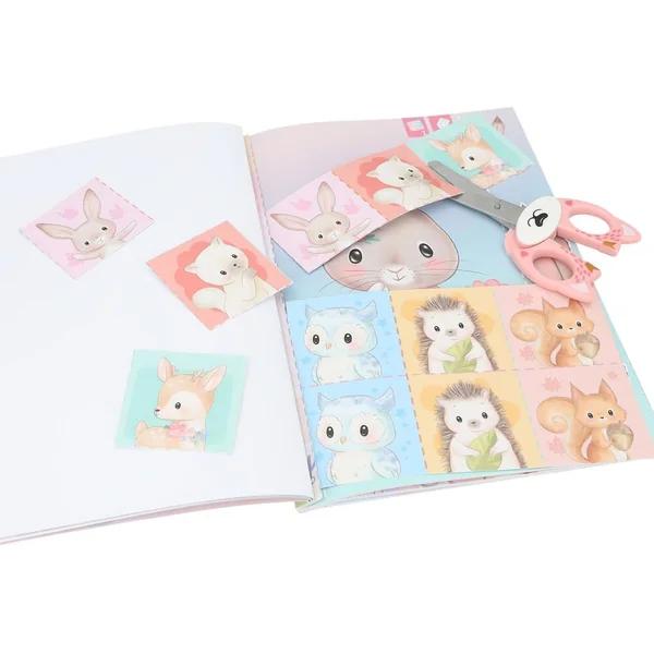 PRINCESSE MIMI LIVRE DE DECOUPAGE ET DE COLORIAE