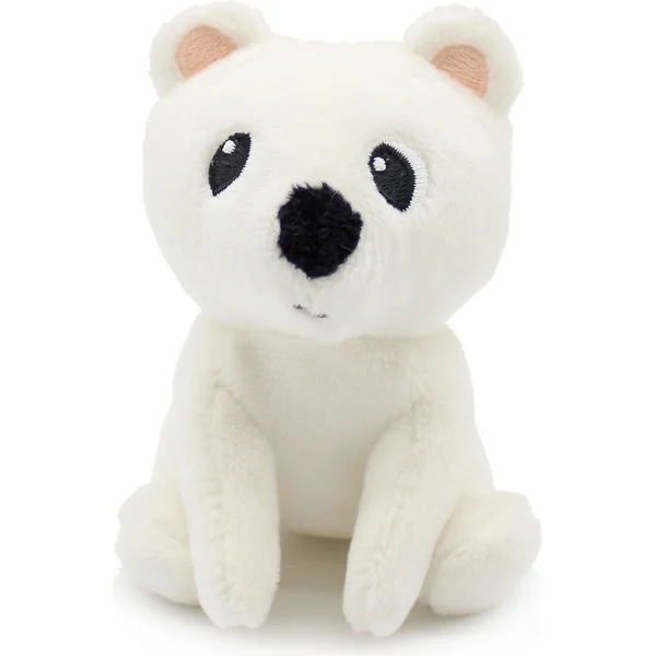 PTIPOTOS Ours polaire en peluche Grobidou - maman avec bébé