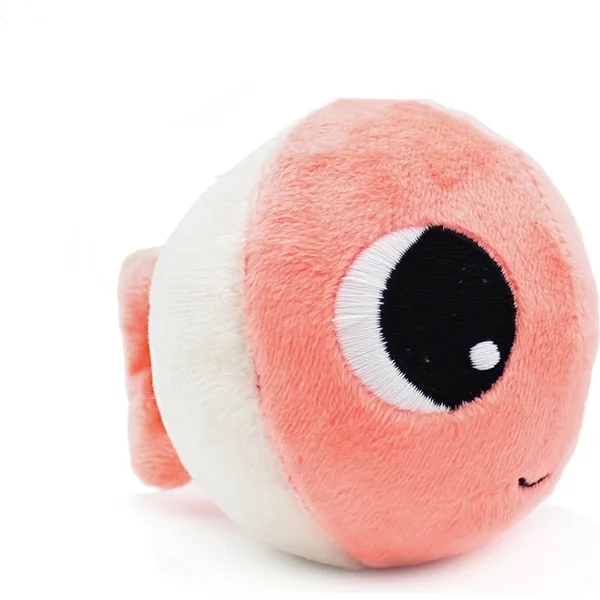 PTIPOTOS Poisson en peluche Bigou orange - maman avec bébé