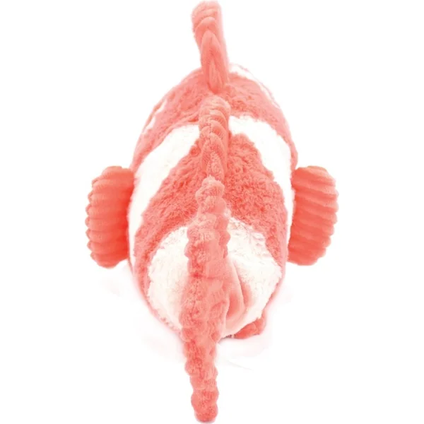 PTIPOTOS Poisson en peluche Bigou orange - maman avec bébé