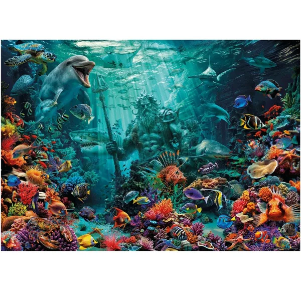 Puzzle 1000 pcs Récif de corail Poséidon - Educa