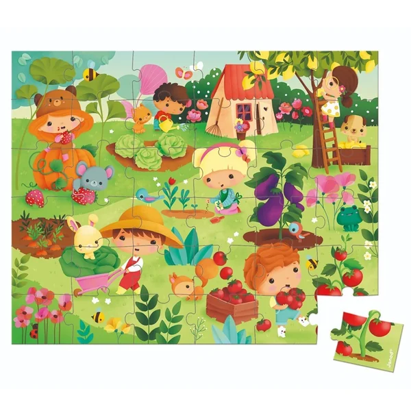 Puzzle Mon Jardin Potager 36 pcs - Janod