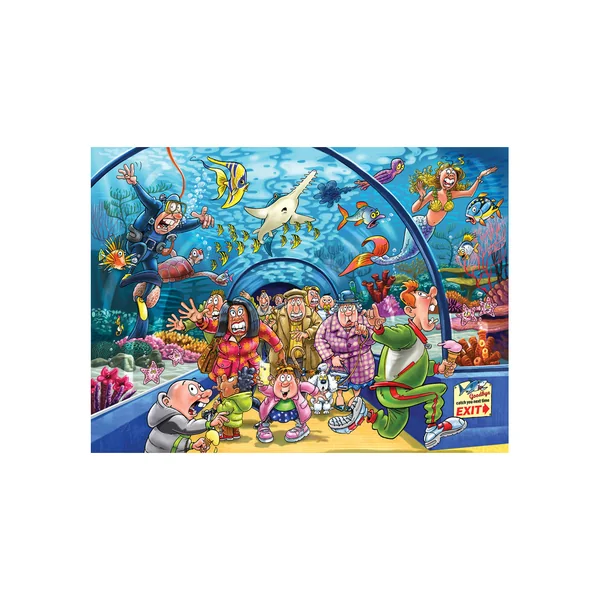 Puzzle Wasgij Original 43 - Ça Sent le Poisson ! - 1000 Pièces