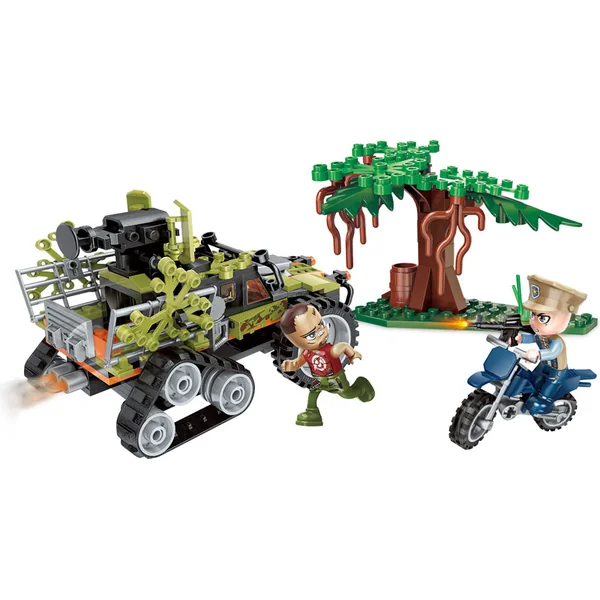 Qman Police Battle Force W1921 Révélation des chasseurs de singes