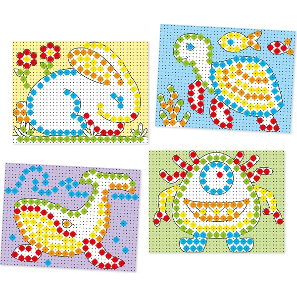 Quercetti Mosaïque Fantacolor Tab - 150 pcs