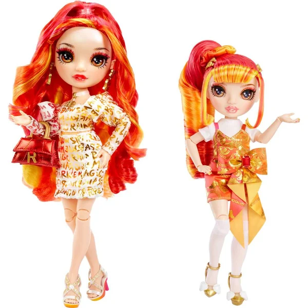 RAINBOW HIGH - POUPEE - JUNIOR HIGH LAUREL DE'VIOUS ORANGE 22 CM
