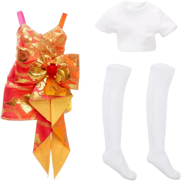 RAINBOW HIGH - POUPEE - JUNIOR HIGH LAUREL DE'VIOUS ORANGE 22 CM