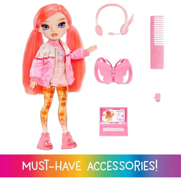 RAINBOW HIGH SPARKLE & SHINE POUPEE MANNEQUIN 27CM - CORAL ORANGE