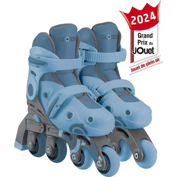 ROLLERS LEARNING 2-EN-1 EVOLUTIFS ENFANT TAILLE 30 A 33 BLEU