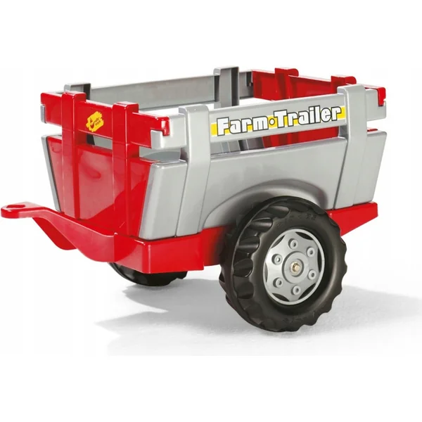 Rollytoys Tracteur à pédales Rolly Junior avec chargeur et remorque