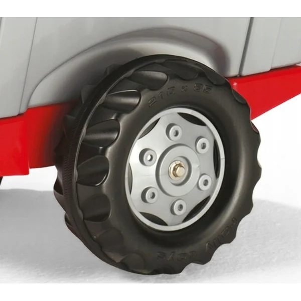 Rollytoys Tracteur à pédales Rolly Junior avec chargeur et remorque