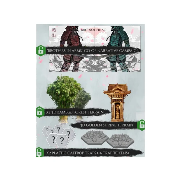 Senjutsu : Bataille pour le Japon - Inkdrop All In Deluxe Kickstarter Edition