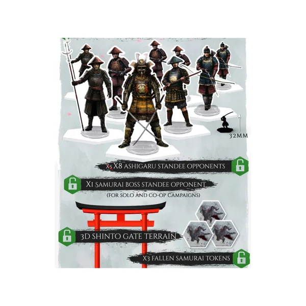 Senjutsu : Bataille pour le Japon - Inkdrop All In Deluxe Kickstarter Edition