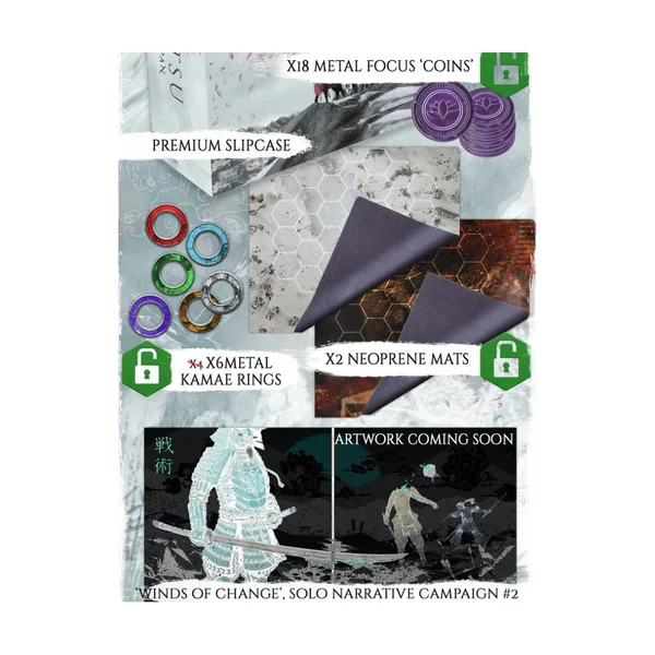 Senjutsu : Bataille pour le Japon - Inkdrop All In Deluxe Kickstarter Edition