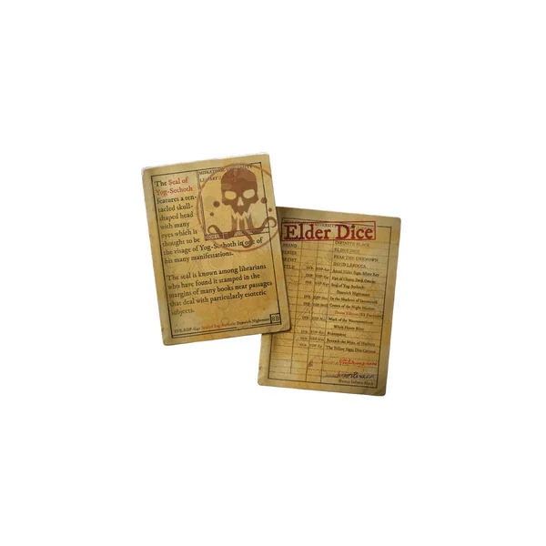 Set de 10 Dés JDR Elder Dice: Seal of Yog-Sothoth: Dunwich Nightmare