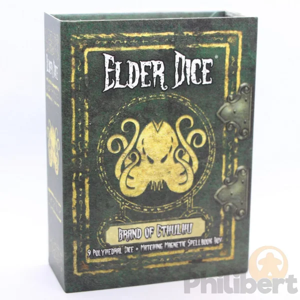Set de 9 Dés JDR Elder Dice: The Brand of Cthulhu Dice (Drowned Green)