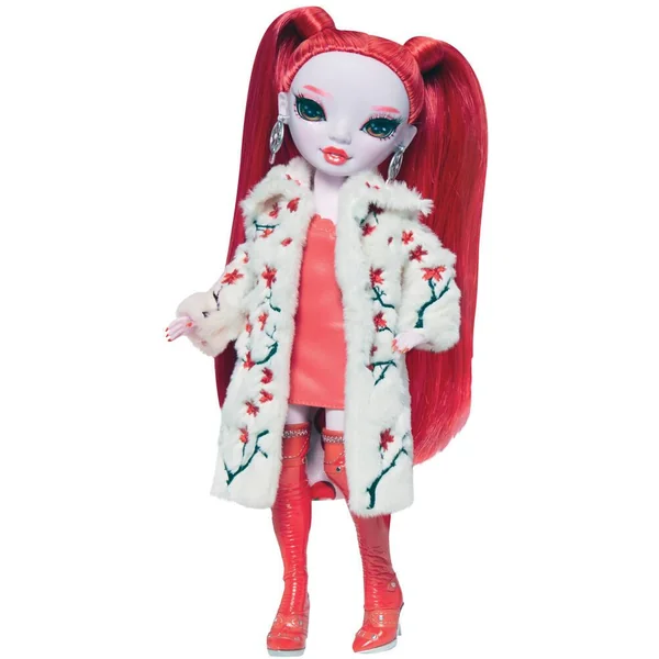 SHADOW HIGH - POUPEE MANNEQUIN 27 CM ROSIE REDWOOD ROUGE AVEC COMPAGNON ET ACCESSOIRES