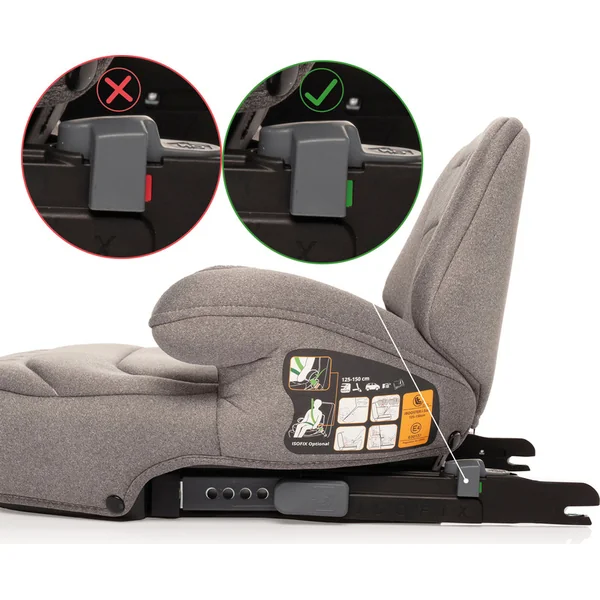 Siège auto iBooster i-Size, Rose Corail