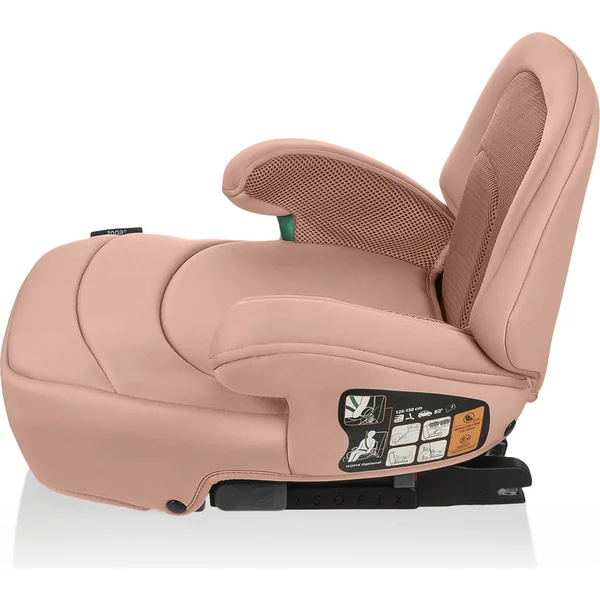 Siège auto iBooster i-Size, Rose Corail