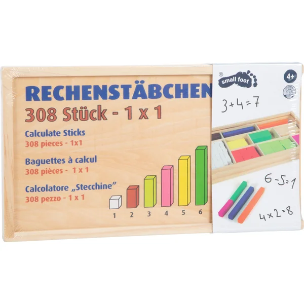 Small Foot Fournitures scolaires bâtonnets de comptage