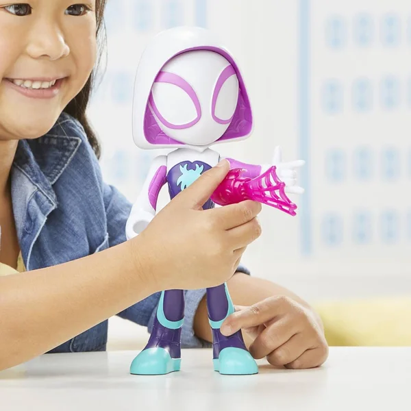 SPIDEY ET SES AMIS EXTRAORDINAIRES - FIGURINE GEANTE GHOST SPIDER 23 CM