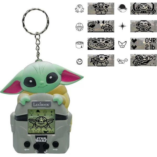 STAR WARS - CONSOLE MY BEST-E® AVEC ECRAN LCD COMPRENANT 3 JEUX DE L'UNIVERS