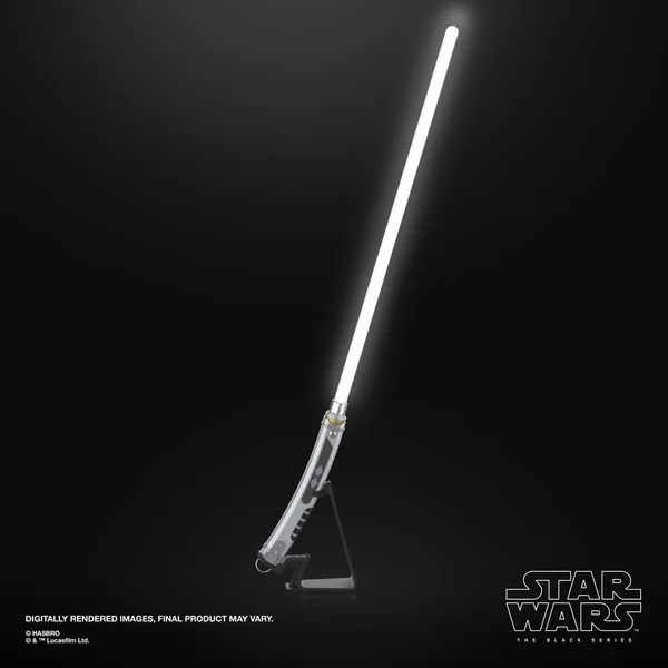 STAR WARS - FIGURINE THE BLACK SERIES SABRE LASER FORCE FX ELITE D'AHSO