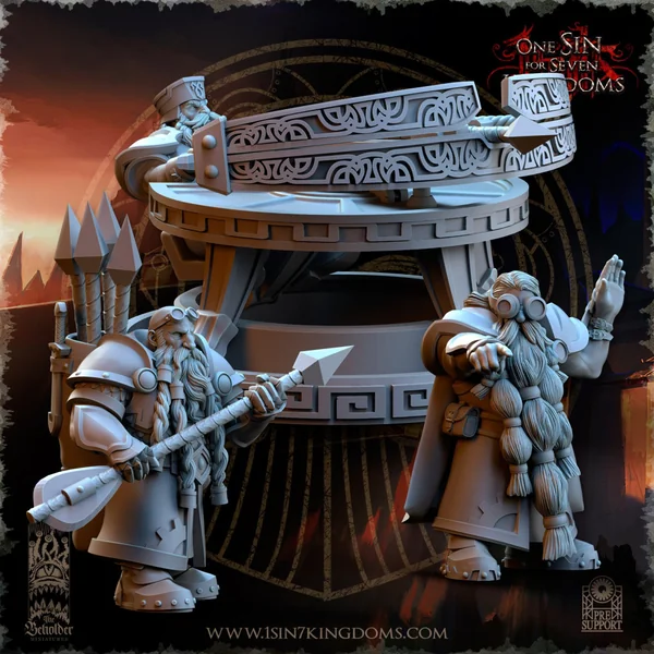 The Beholder Miniatures - Nains - Baliste