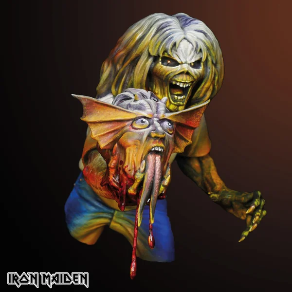 The Number of the Beast - Buste en résine à l’échelle 1/12