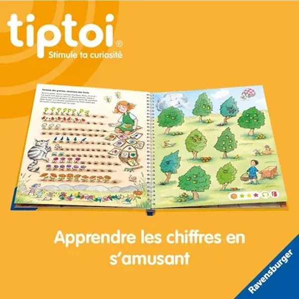 Tiptoi Apprendre en s'amusant : Les chiffres et les quantités - Ravensburger