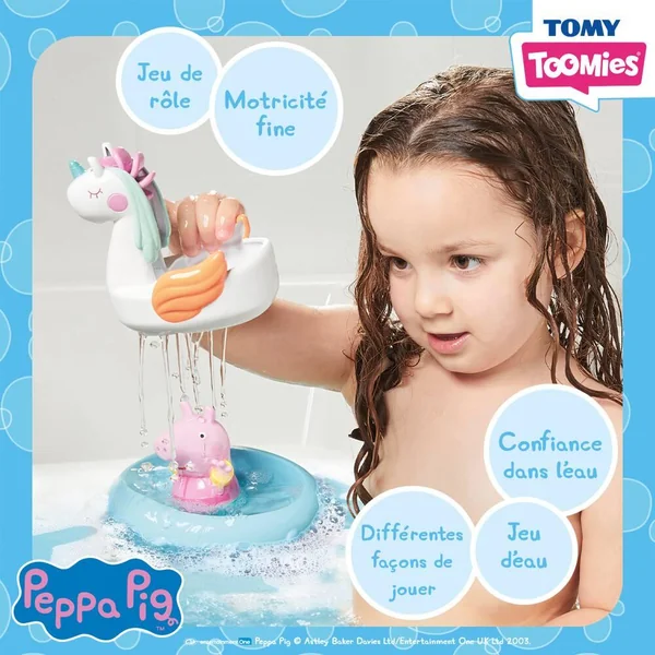 TOOMIES - BATEAU BOUÉE - PEPPA ET LICORNE - PEPPA PIG