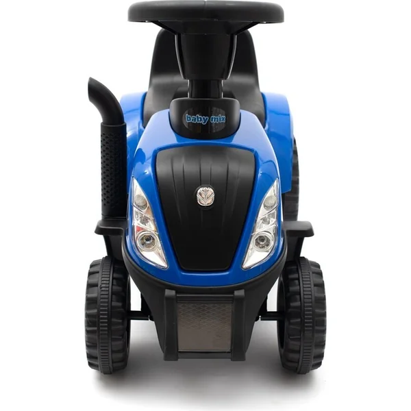 Tracteur porteur pour enfants avec remorque et outils Baby Mix New Holland bleu