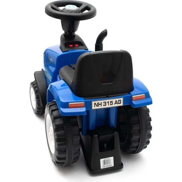 Tracteur porteur pour enfants avec remorque et outils Baby Mix New Holland bleu
