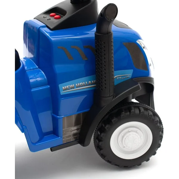 Tracteur porteur pour enfants avec remorque et outils Baby Mix New Holland bleu