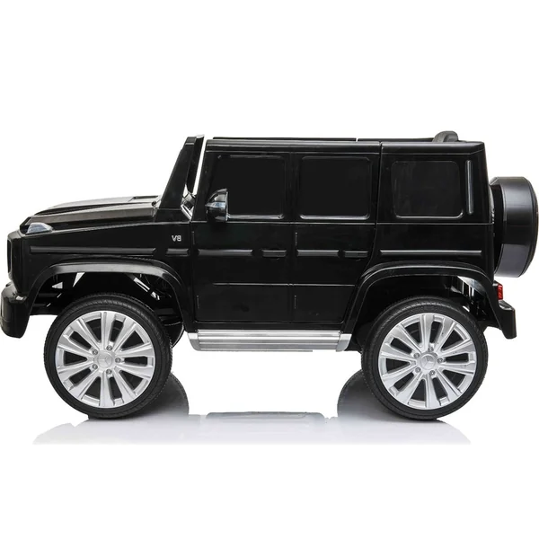 Voiture électrique Mercedes G500 12V, noire, télécommande 2,4 GHz, entrée USB / SD,