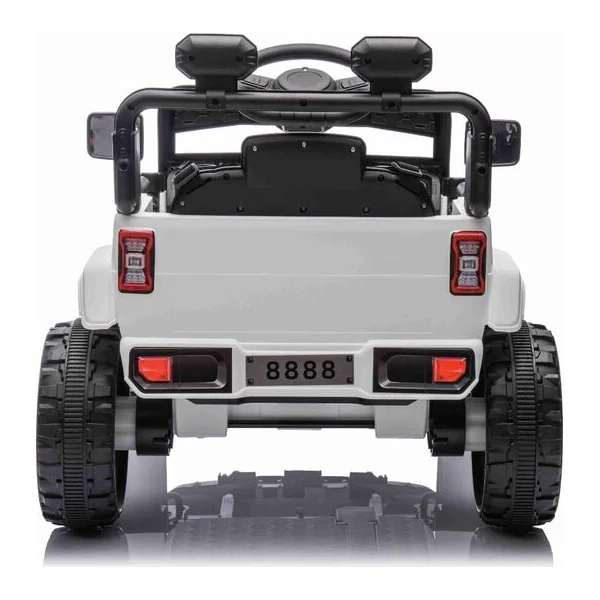 Voiture électrique OFFROAD NEW à propulsion arrière, blanche, Batterie au lithium