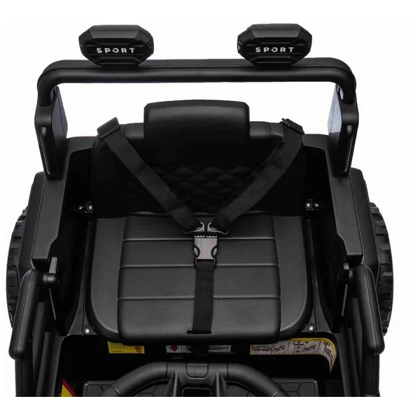 Voiture électrique OFFROAD NEW à propulsion arrière, blanche, Batterie au lithium