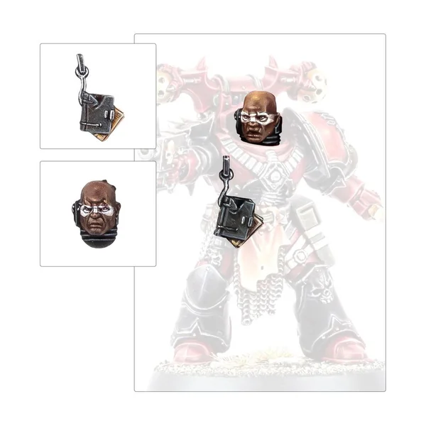 W40k : Space Marines du Chaos - Améliorations et Décalcos Red Corsairs