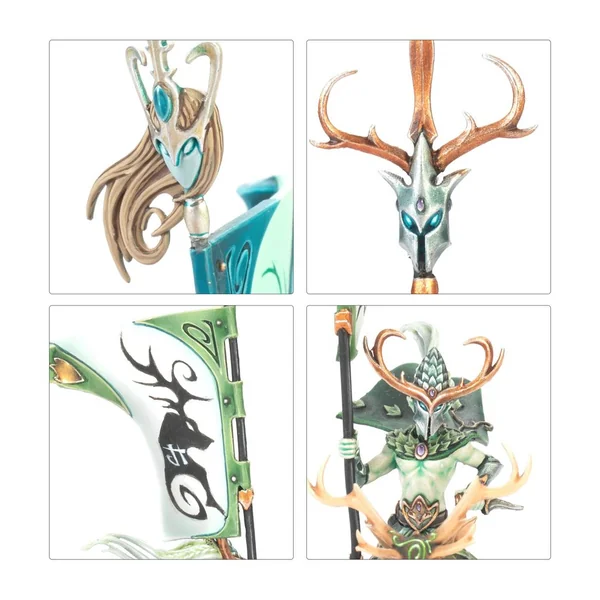 Warhammer - The Old World : Bataillon des Royaumes des Elfes Sylvains