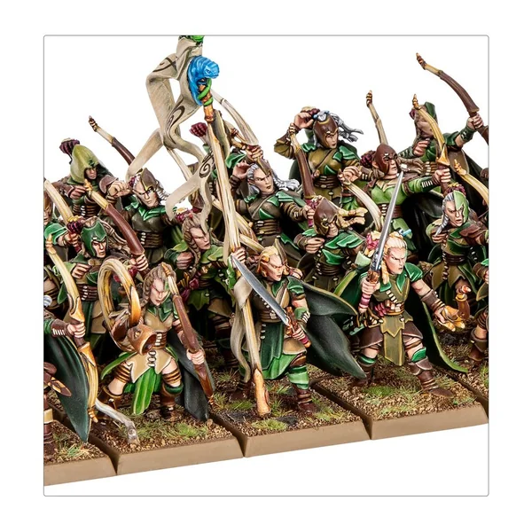 Warhammer - The Old World : Bataillon des Royaumes des Elfes Sylvains