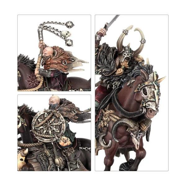 Warhammer - The Old World : Guerriers du Chaos - Cavaliers Maraudeurs du Chaos