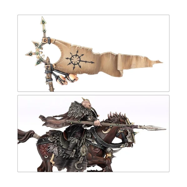 Warhammer - The Old World : Guerriers du Chaos - Cavaliers Maraudeurs du Chaos