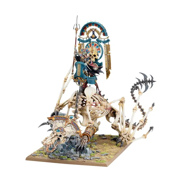 Warhammer - The Old World : Rois des Tombes de Khemri - Roi des Tombes sur Dragon d'Os Nécrolithe