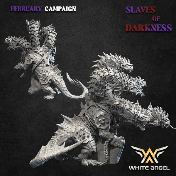 White Angel Miniatures - Slave to Darkness - Dark Hydra/ Dark Sea Monster