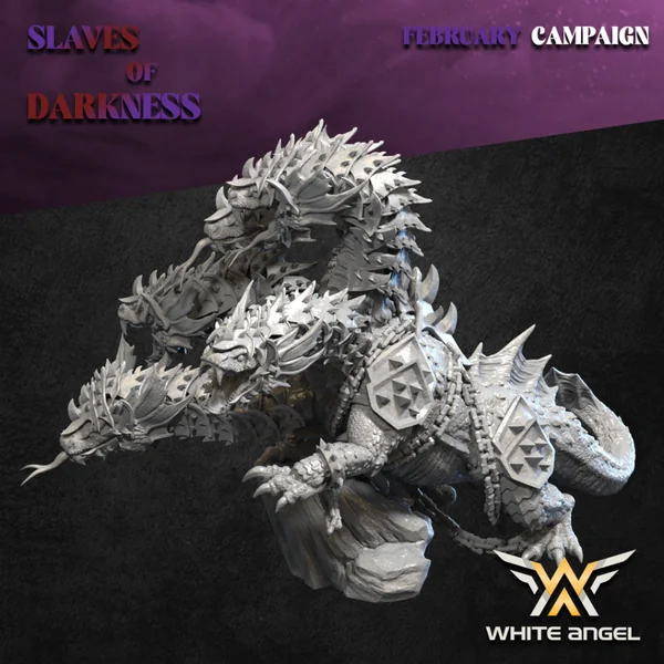White Angel Miniatures - Slave to Darkness - Dark Hydra/ Dark Sea Monster